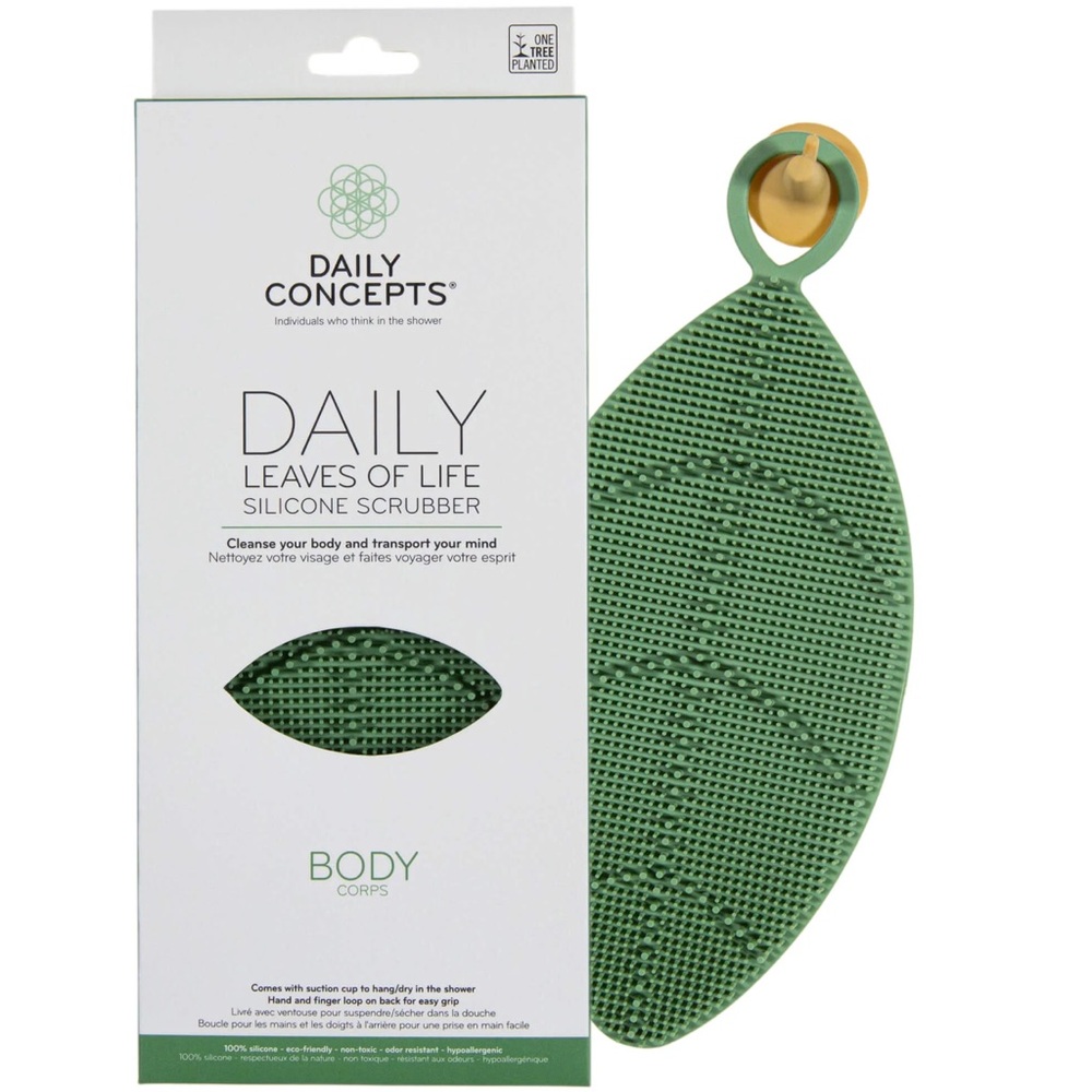 DAILY
CONCEPTS
DAILY
LEAVES OF LIFE
SILICONE SCRUBBER, NEW!